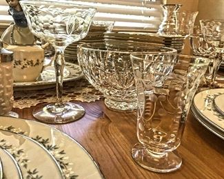 vintage glassware