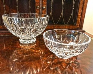 Couple Waterford bowls