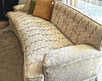 Sofa reupholstered $150 Solid wood base