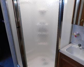 VERY large shower area (for an RV)