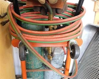 Oxy/Acty welder. We also have cutting torches, additional hoses. (separate from the unit)