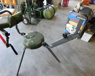 Rifle shooting stand