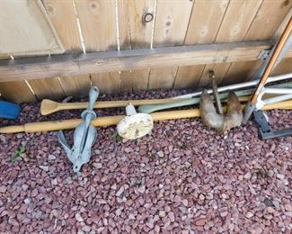 Numerous anchors