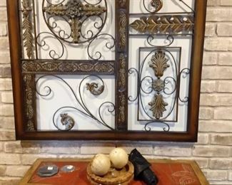 Wall decor and occasional tables