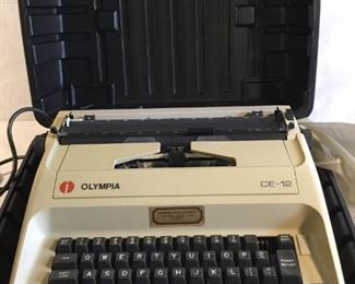 Olympia CE-12 Electric Typewriter https://ctbids.com/#!/description/share/209766