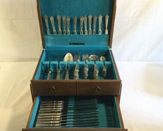 Antique Sterling Gorham Lansdowne 73 pcs https://ctbids.com/#!/description/share/209711