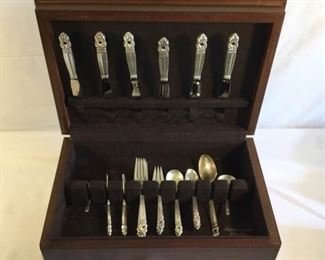 Royal Danish International Sterling Vintage Flatware 32 Piece set https://ctbids.com/#!/description/share/209712