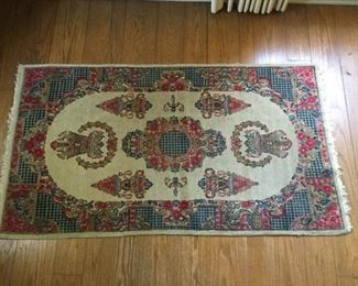 Antique Handmade Rug French Design https://ctbids.com/#!/description/share/209725