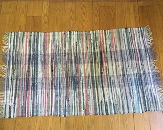 Handmade Striped Rug Vintage https://ctbids.com/#!/description/share/209593