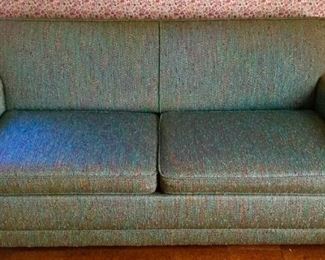 MCM Azure Blue Sofa Sleeper Vintage Slumb https://ctbids.com/#!/description/share/209607