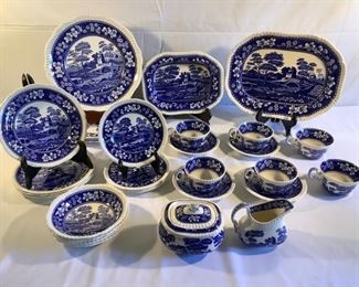 Spode China England, Tower Design C.1814 (31Pcs) https://ctbids.com/#!/description/share/209809