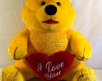 Big ''I Love You'' Bear by Big T Toys https://ctbids.com/#!/description/share/209616