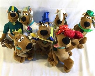 Scooby doo Assorted Plush Dolls, Cartoon Network by Toy Network (7Pcs) https://ctbids.com/#!/description/share/209618