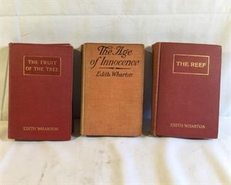 Vintage Books by Edith Wharton, The Age of Innocence, The Reef & The Fruit of the Tree (3Pcs) https://ctbids.com/#!/description/share/209683