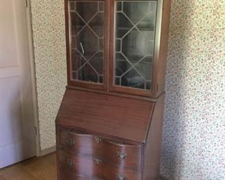 Vintage Mahogany Ball & Claw Feet Secretary Desk https://ctbids.com/#!/description/share/209623