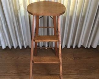 Antique Cracker Jac Wood Step Ladder https://ctbids.com/#!/description/share/209743