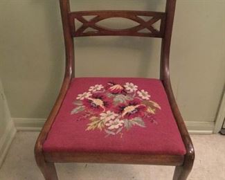 Antique Needle Point Chair https://ctbids.com/#!/description/share/209625