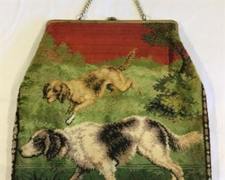 Rare 1950's Bobbie Jerome Tapestry Bag/Purse https://ctbids.com/#!/description/share/209632