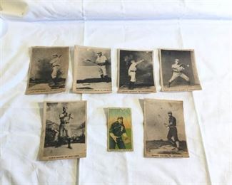 Antique Baseball Cards 7 Pieces https://ctbids.com/#!/description/share/209754