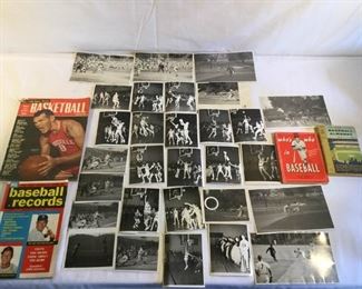 Vintage Baseball and Basketball Books and Photos https://ctbids.com/#!/description/share/209755