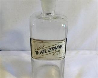 Antique Tincture of Valerian Bottle with Stopper (2Pcs)https://ctbids.com/#!/description/share/209700