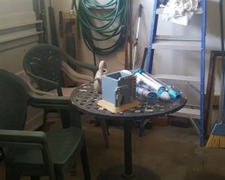 LADDER, GARDEN ITEMS