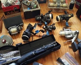 FISHING REELS & TACKLE