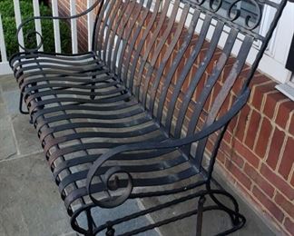 45 Wrought Iron Bench
