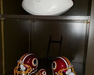6A Redskins Helmets and Football