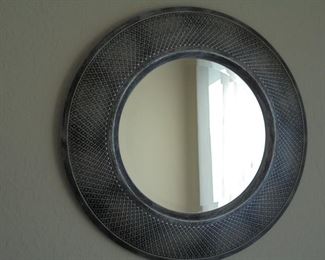 Oval wall mirror 23"