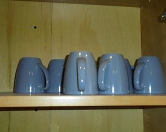 Stone ware cups & mugs gray