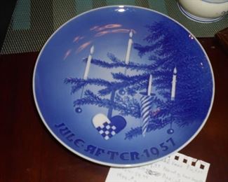 1 of 13 B&G Denmark - Jule After plates ' Christmas Ornament'1984