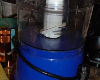 Blue Kitchen Aid mixer/blender