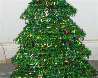 Christmas door hanger tree