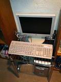 Compaq Keyboard, CTL 15" LCD Flat Monitor series JS 585.