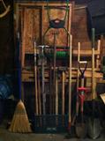 Manual Yard Tools (Rakes, Weed Puller, Lawn Aerator, Shovels, Sledgehammer, Maul.)