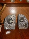 Geode bookends