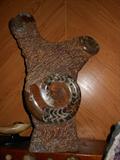 Ammonites Fossil (1' 11-1/2" tall, 17" across top )