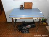 Retro Dining Table with Pull out leaves on both sides