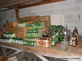 Bottle Collection - Rainier, Mickeys, Brown Purex bottles, Clorox Bottles, Decanters and more.