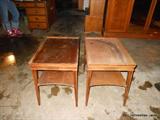 Mid Century Inspired End Tables