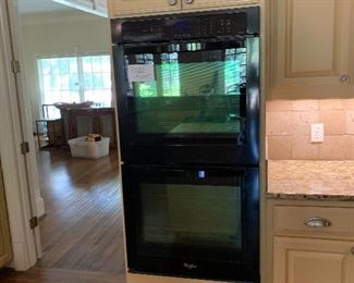 Whirlpool double ovens & Decor warming drawer