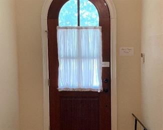 Entry door - 36" wide x 84" tall