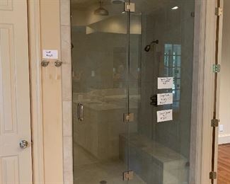 Seamless Glass Shower Door