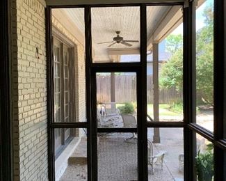 Screened Porch - Doors & Framing