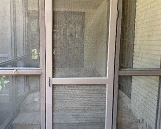 Screened Porch - Framing & Doors