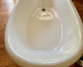 Kohler Claw Foot Birthday Bath Tub with Polished Chrome Feet - This bath retails for approximately $10,000!!     https://www.us.kohler.com/us/birthday-bath-72-x-37-1-2-freestanding-bath/productDetail/bathing/415826.htm