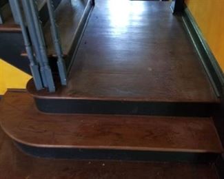 Wood Stairs and Platform