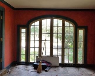 Arched French Doors and Windows