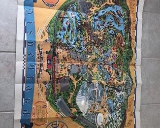 Vintage Disneyland Map in great condition